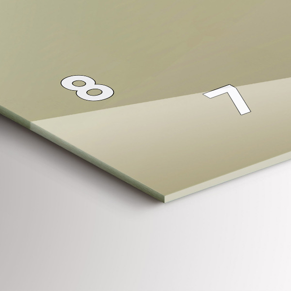 Horizontálne hodiny Grafický los