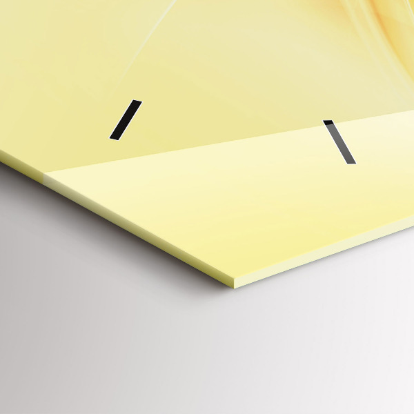 Horizontálne hodiny Abstraktné vlny