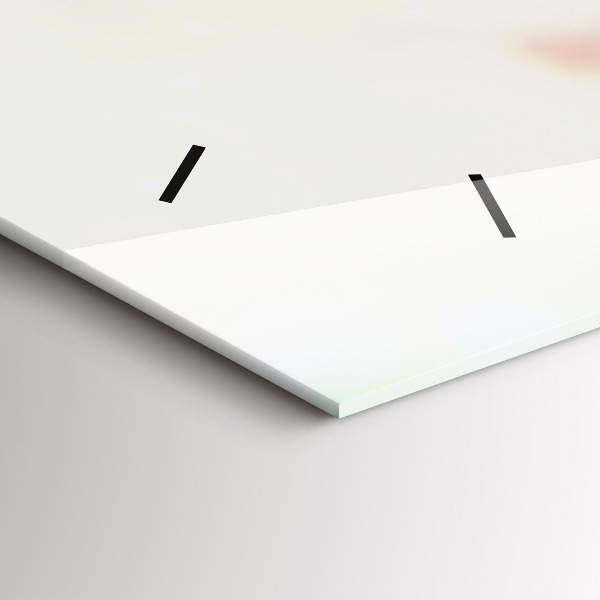 Horizontálne hodiny Jarné kvety