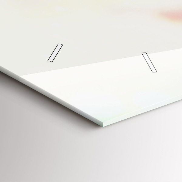 Horizontálne hodiny Jarné kvety