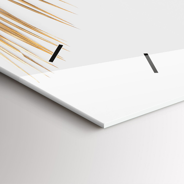 Horizontálne hodiny Tropické listy