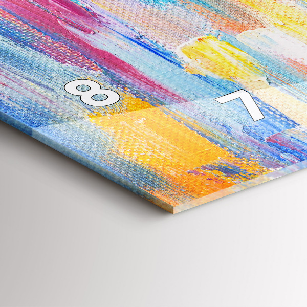 Horizontálne hodiny Pár v daždi