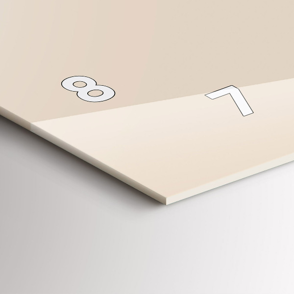 Horizontálne hodiny Muž s fajkou