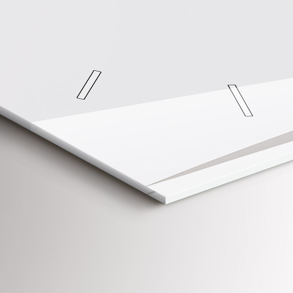 Horizontálne hodiny Abstraktné listy