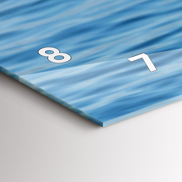 Horizontálne hodiny Čajky v Gdyni