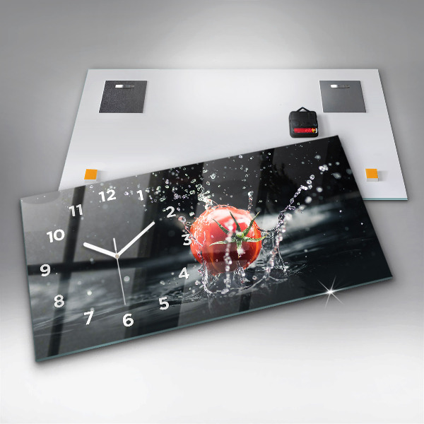 Horizontálne hodiny Paradajka