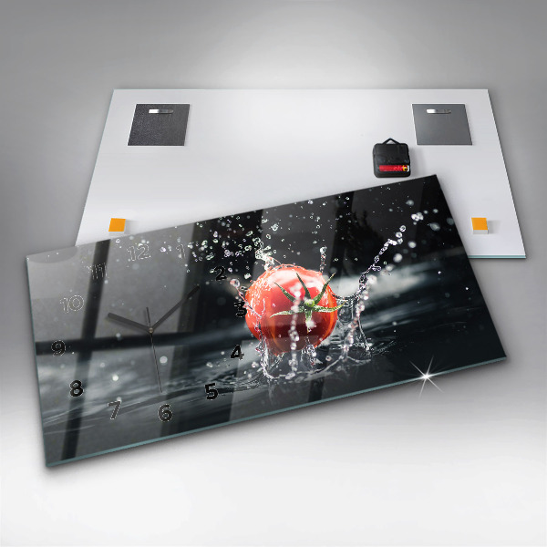 Horizontálne hodiny Paradajka