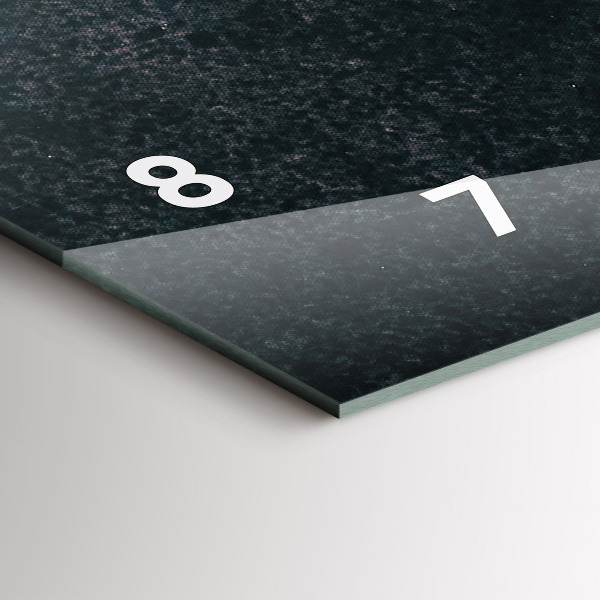 Horizontálne hodiny Kávové zrná