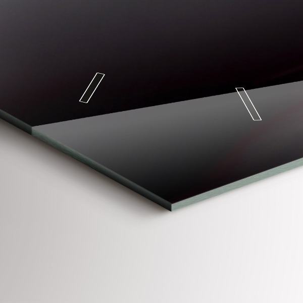 Horizontálne hodiny Pohár vína