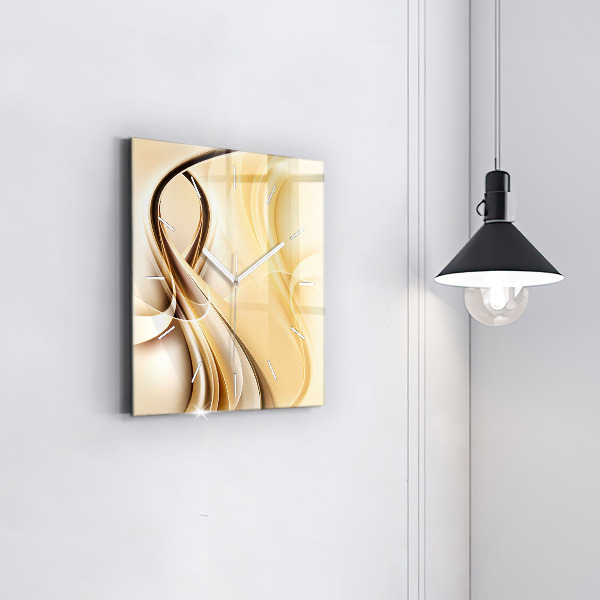 Štvorcové hodiny Abstraktné vlny