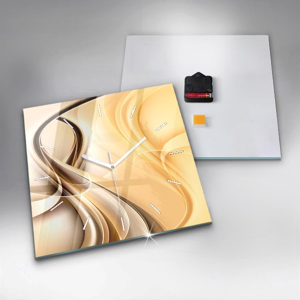 Štvorcové hodiny Abstraktné vlny