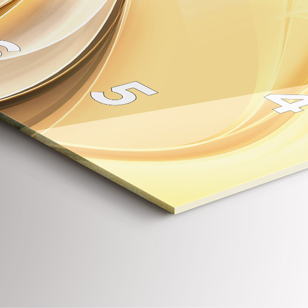 Štvorcové hodiny Abstraktné vlny