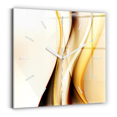 Štvorcové hodiny Vlnová abstrakcia