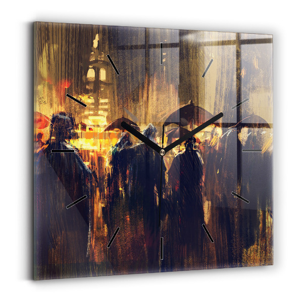 Štvorcové hodiny Impresionizmus v umení Rynek