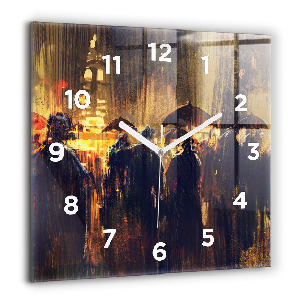 Štvorcové hodiny Impresionizmus v umení Rynek