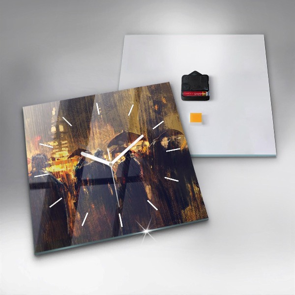 Štvorcové hodiny Impresionizmus v umení Rynek