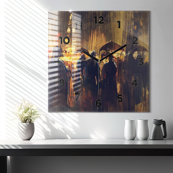 Štvorcové hodiny Impresionizmus v umení Rynek