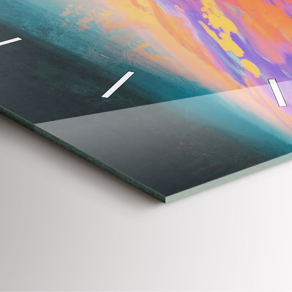 Štvorcové hodiny Platonická láska