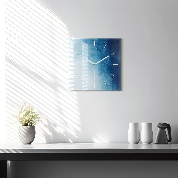 Štvorcové hodiny Odber vody