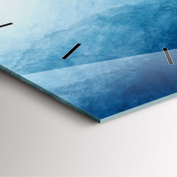 Štvorcové hodiny Odber vody