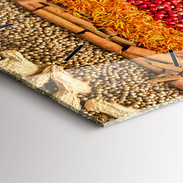 Štvorcové hodiny Riadky korenia