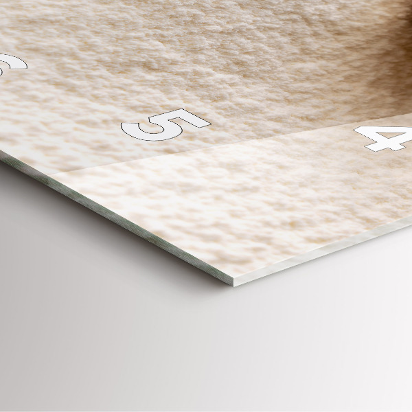 Štvorcové hodiny Múka a obilné klasy