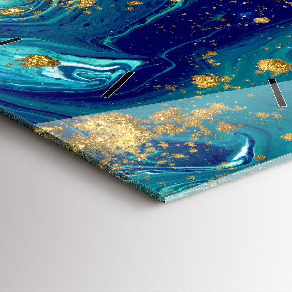 Štvorcové hodiny Moderná abstrakcia