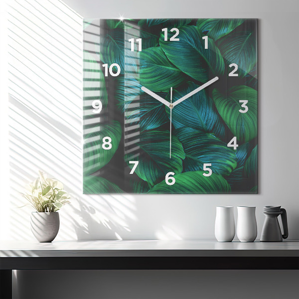 Štvorcové hodiny Príroda odchádza