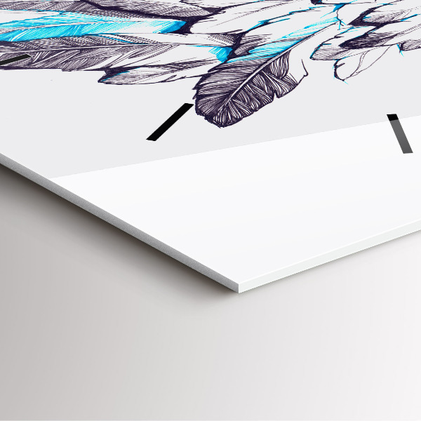 Štvorcové hodiny Imitácia vtáčích krídel