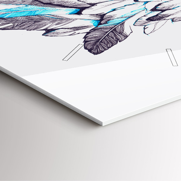 Štvorcové hodiny Imitácia vtáčích krídel