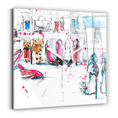 Štvorcové hodiny Prvok ženskosti