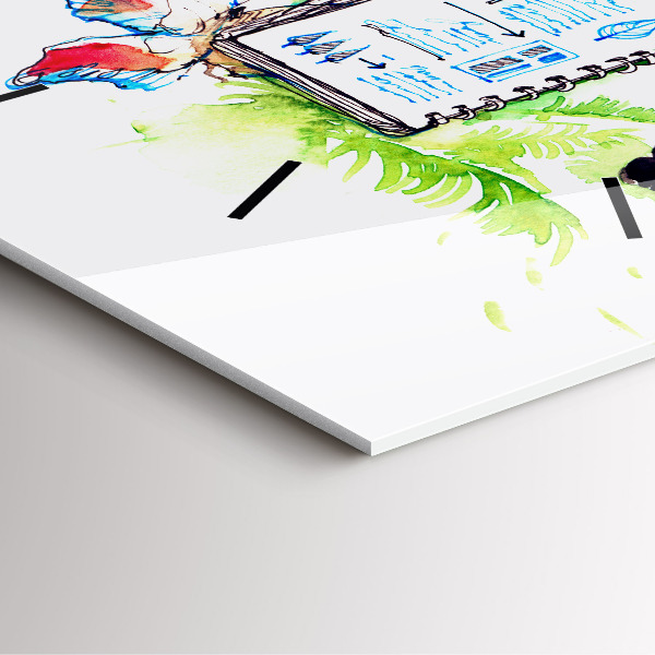 Štvorcové hodiny Zoológ