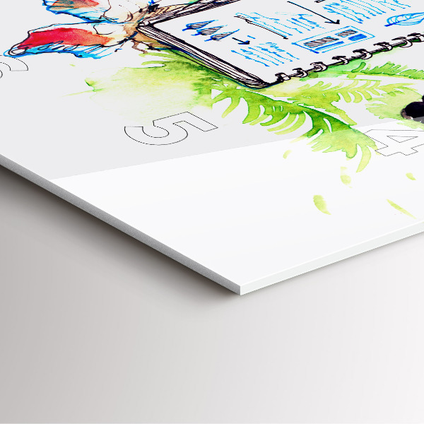 Štvorcové hodiny Zoológ