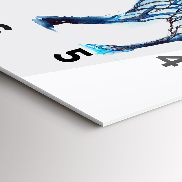 Štvorcové hodiny Povaha zvieraťa