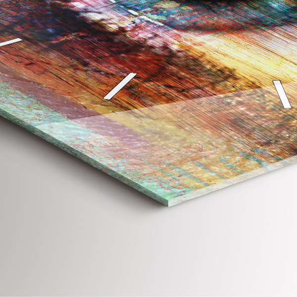 Štvorcové hodiny Street Art Eye