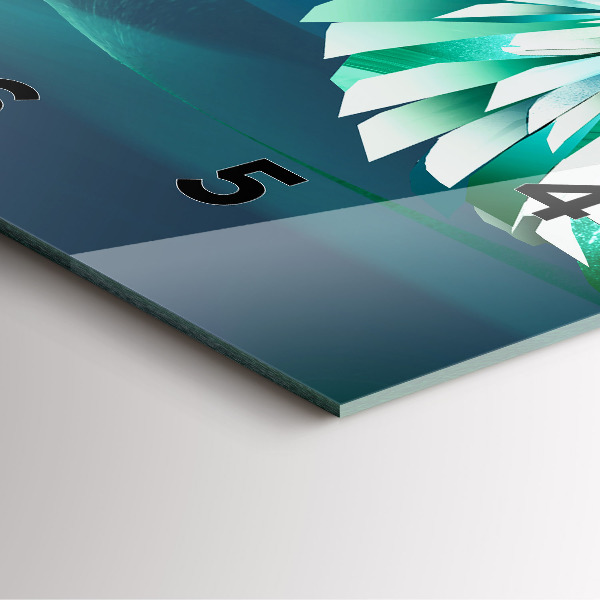 Štvorcové hodiny Obrázok lietajúceho orla