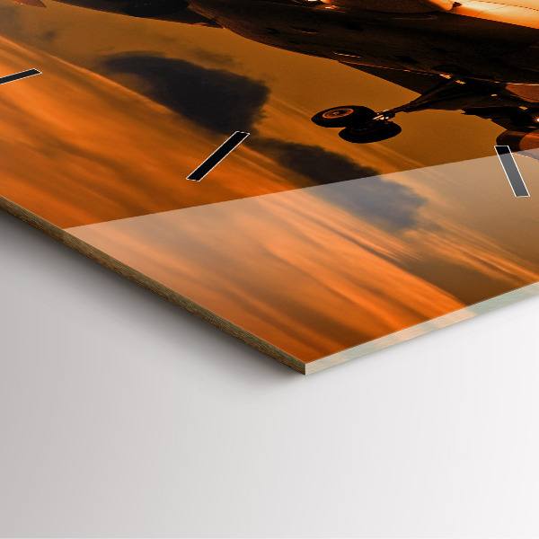 Štvorcové hodiny Letecká doprava