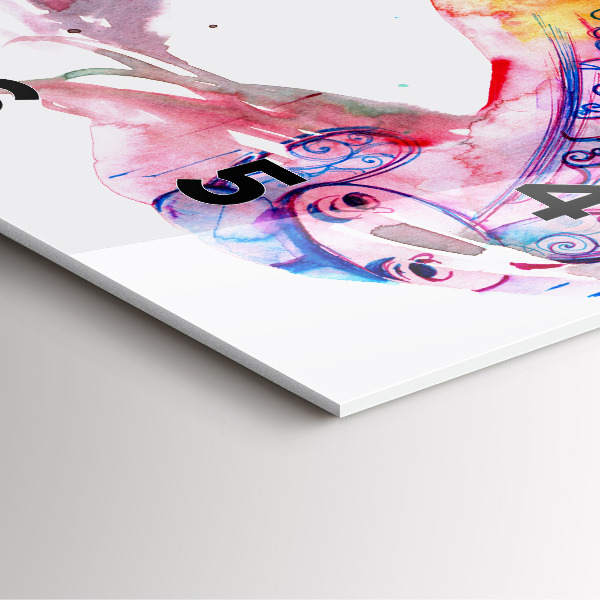 Štvorcové hodiny Dve telá jedna duša