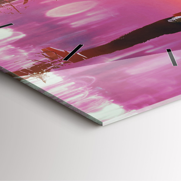 Štvorcové hodiny Kyberpriestor