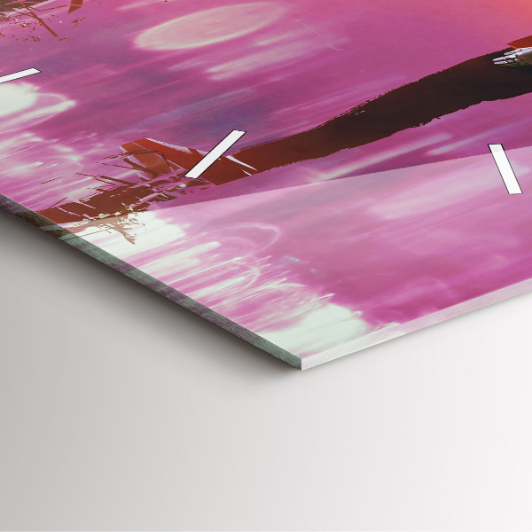 Štvorcové hodiny Kyberpriestor