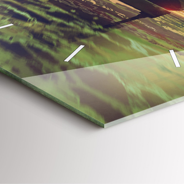 Štvorcové hodiny Koncert na pláži