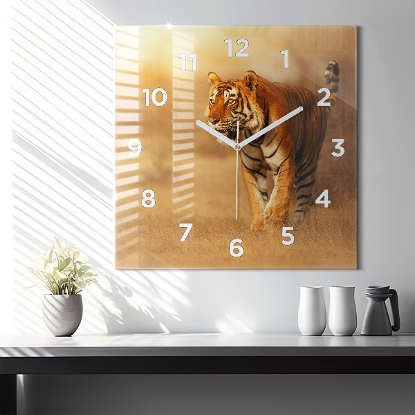 Štvorcové hodiny Lov na tigre