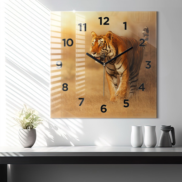 Štvorcové hodiny Lov na tigre