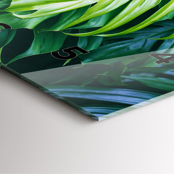 Štvorcové hodiny Tropická stránka prírody