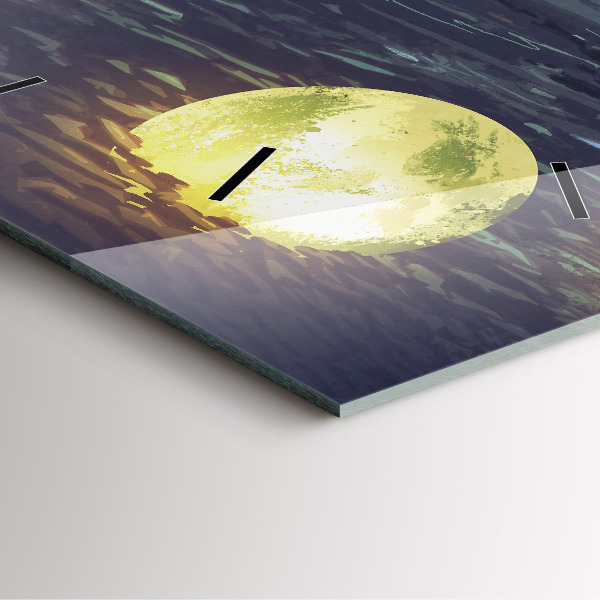 Štvorcové hodiny Abstrakcia