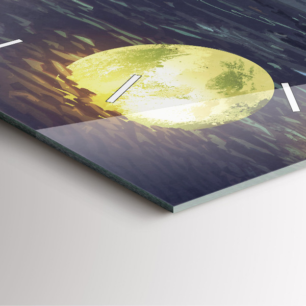 Štvorcové hodiny Abstrakcia