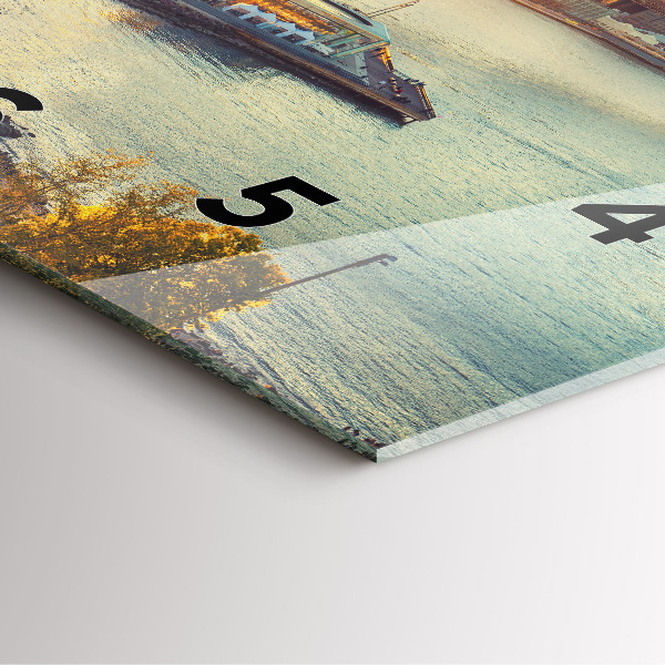 Štvorcové hodiny New York Manhattan