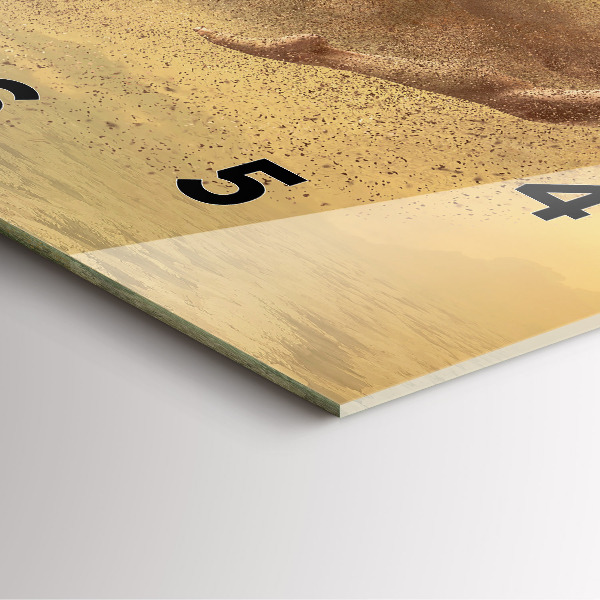 Štvorcové hodiny Žena v postave