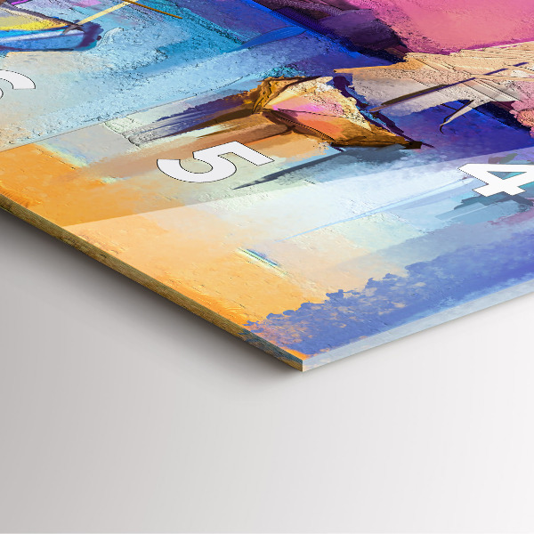 Štvorcové hodiny Prímorská krajina