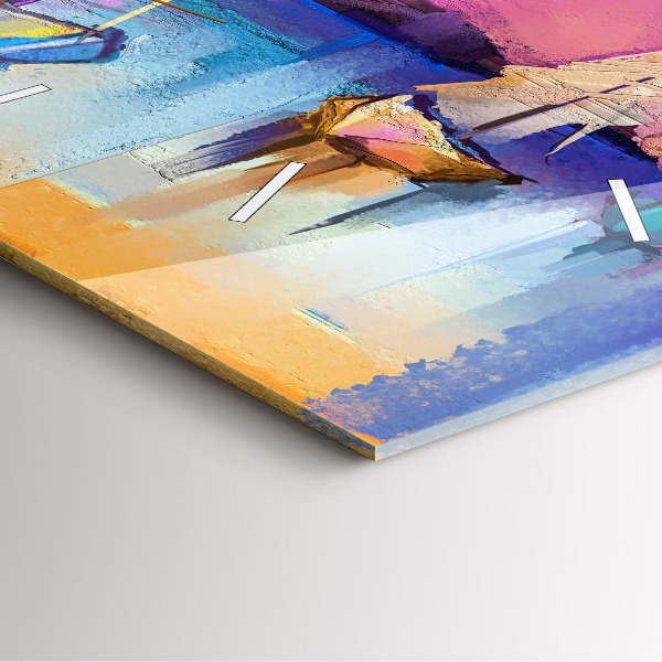 Štvorcové hodiny Prímorská krajina